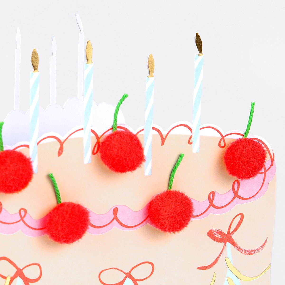 Kirschkuchen Geburtstagskarte