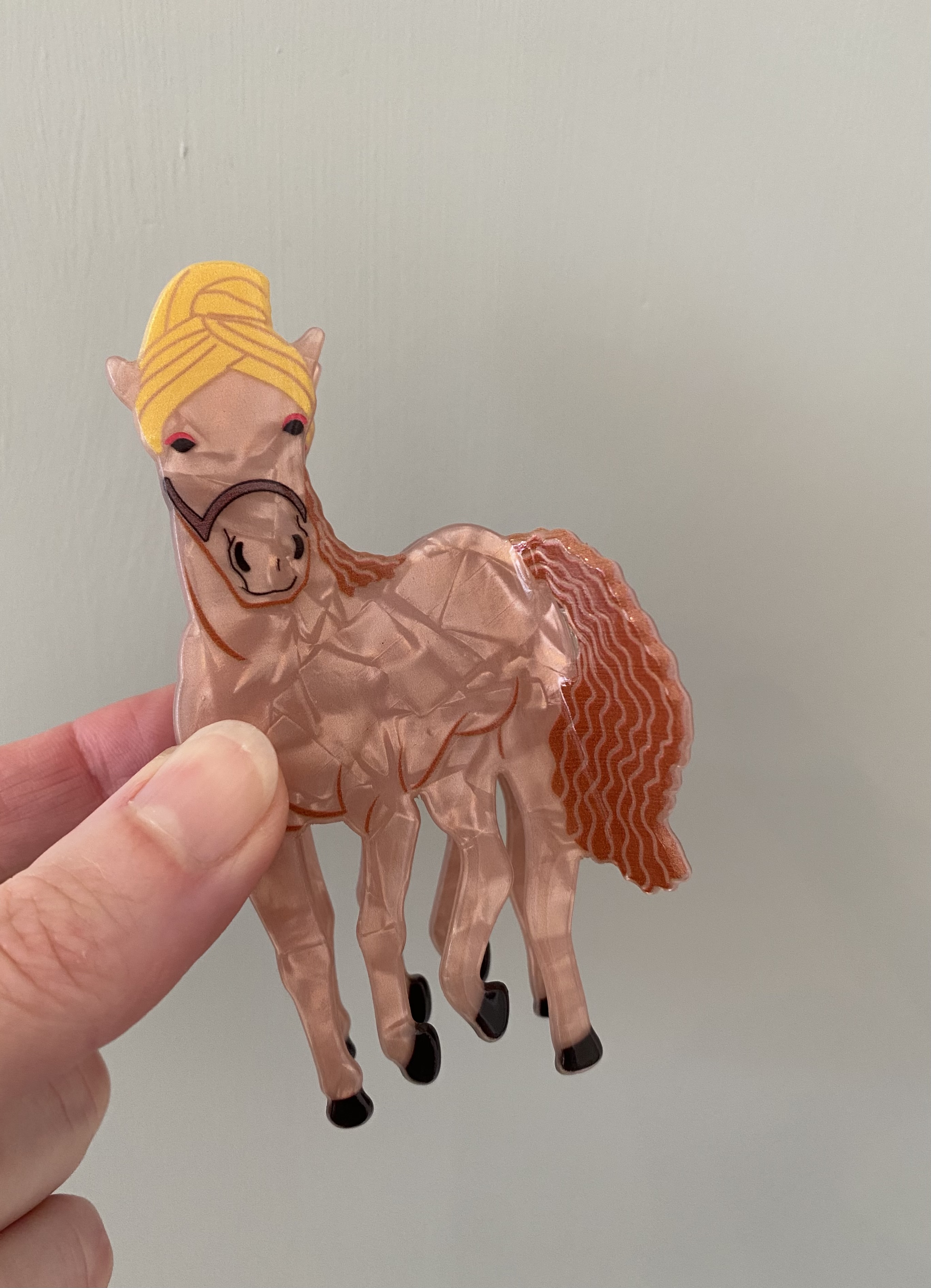 Haarklammer Pferd