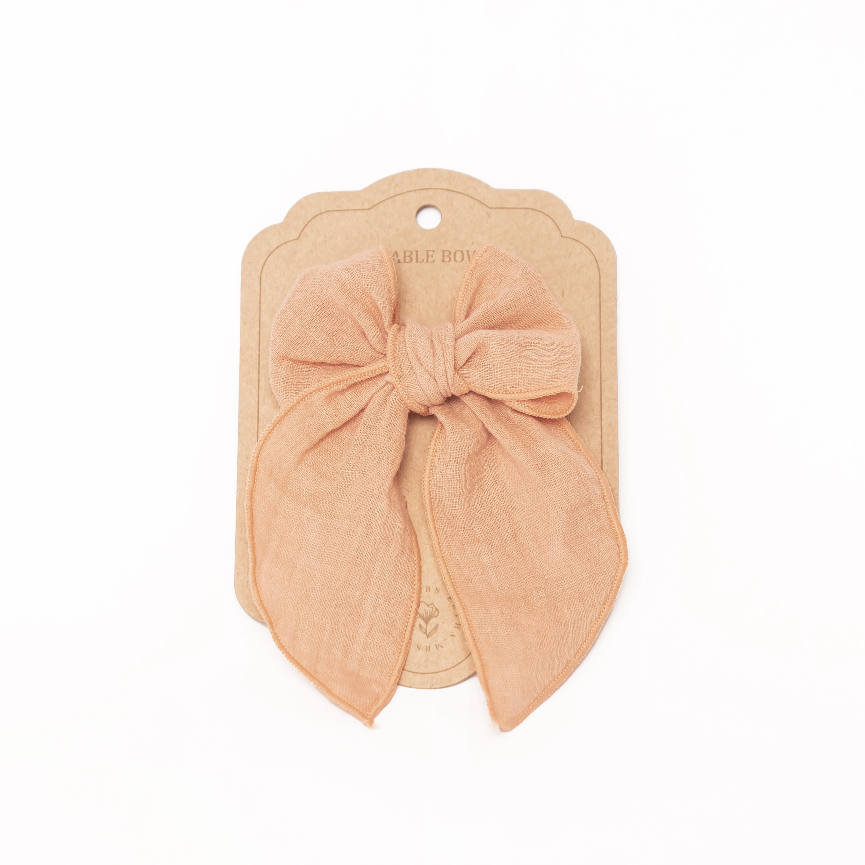 Haarclip Schleife blush