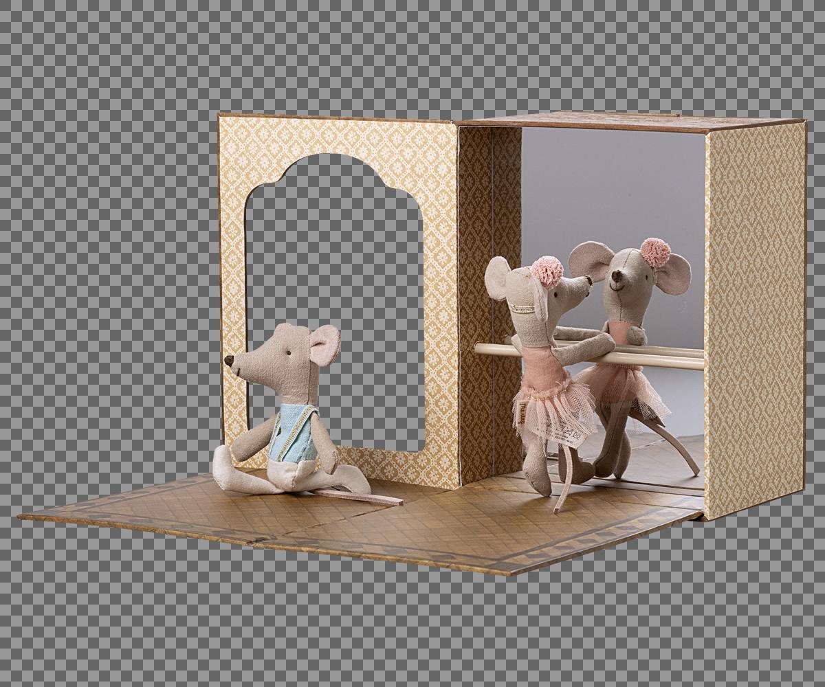 Ballettmäuse im Tanzstudio