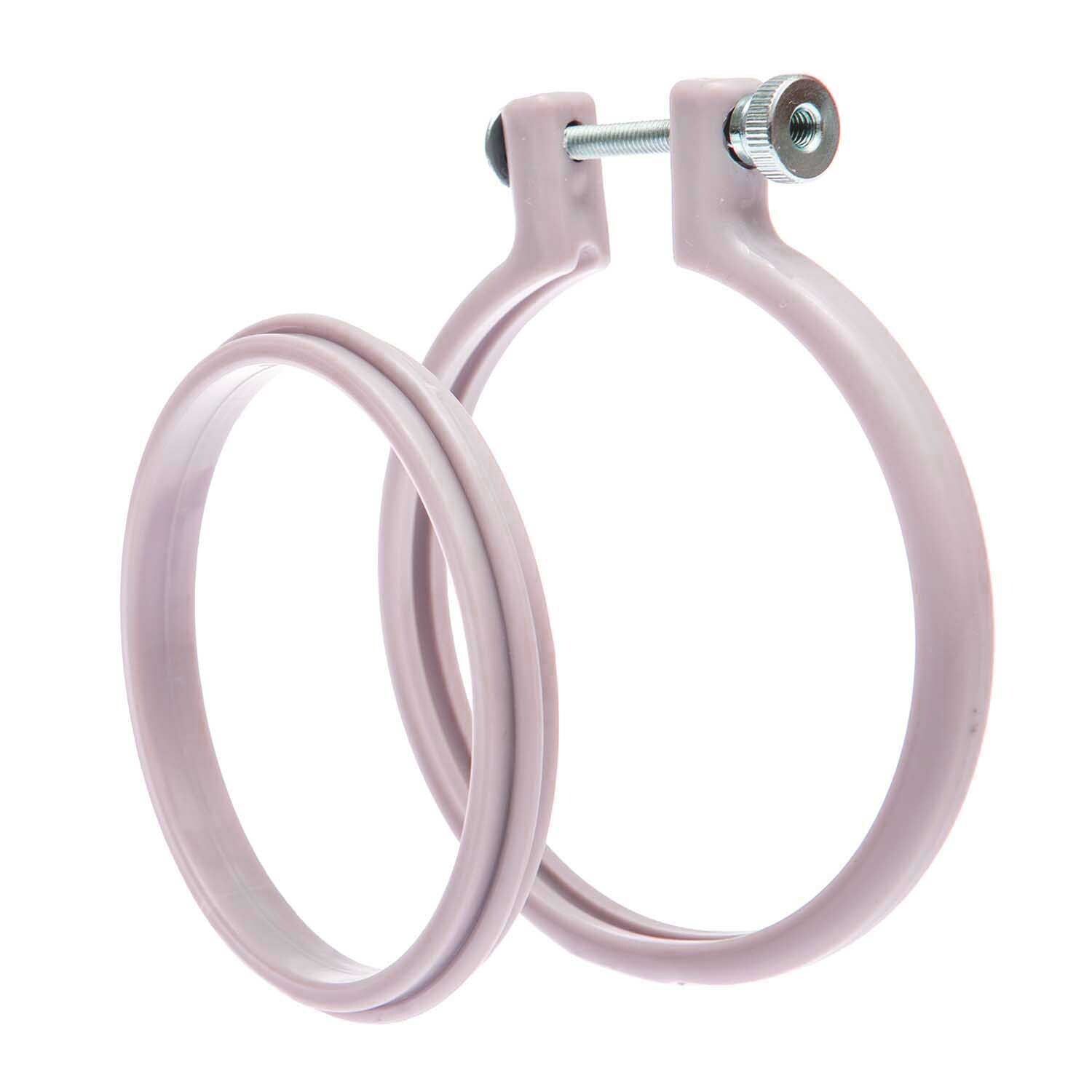 Stickring lavendel 7,6 cm