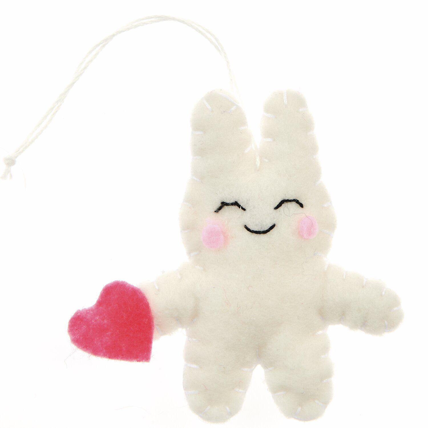 Anhänger Filz Hase 2D