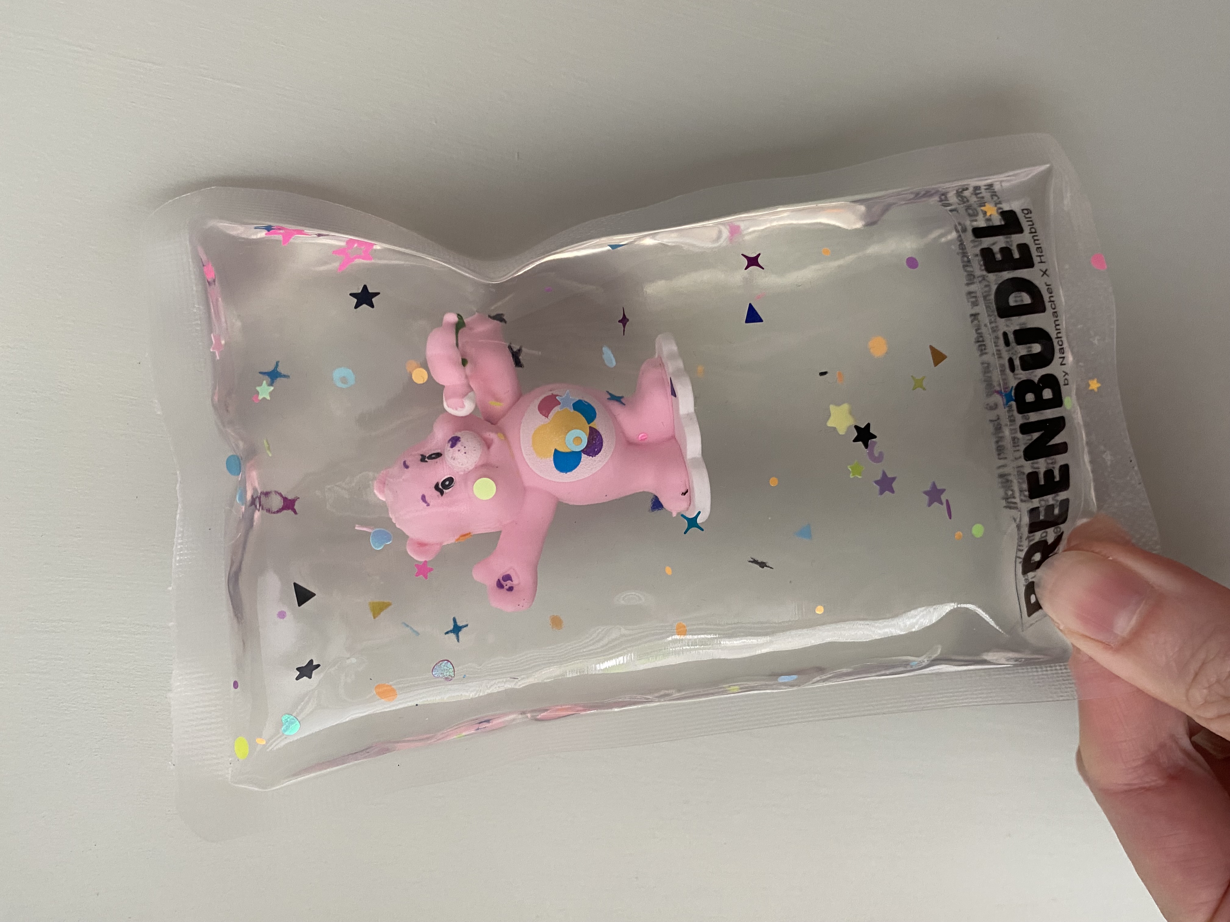 Kühlkissen Glücksbärchie rosa