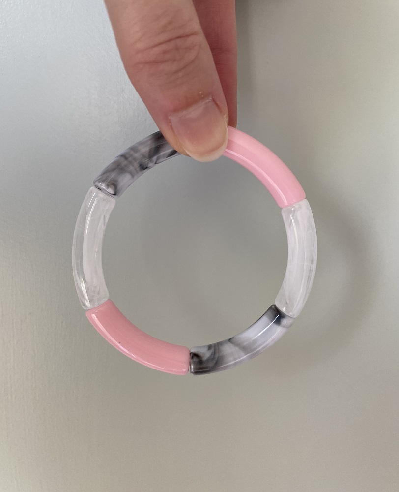 Armband Tube Perlen schmal