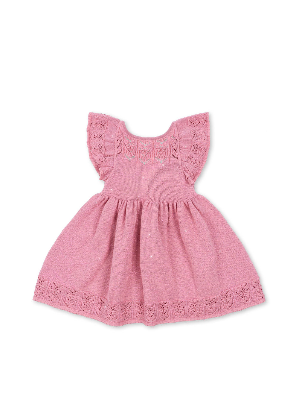 Cabby Strick- Kleid powder pink 9-10 Jahre     