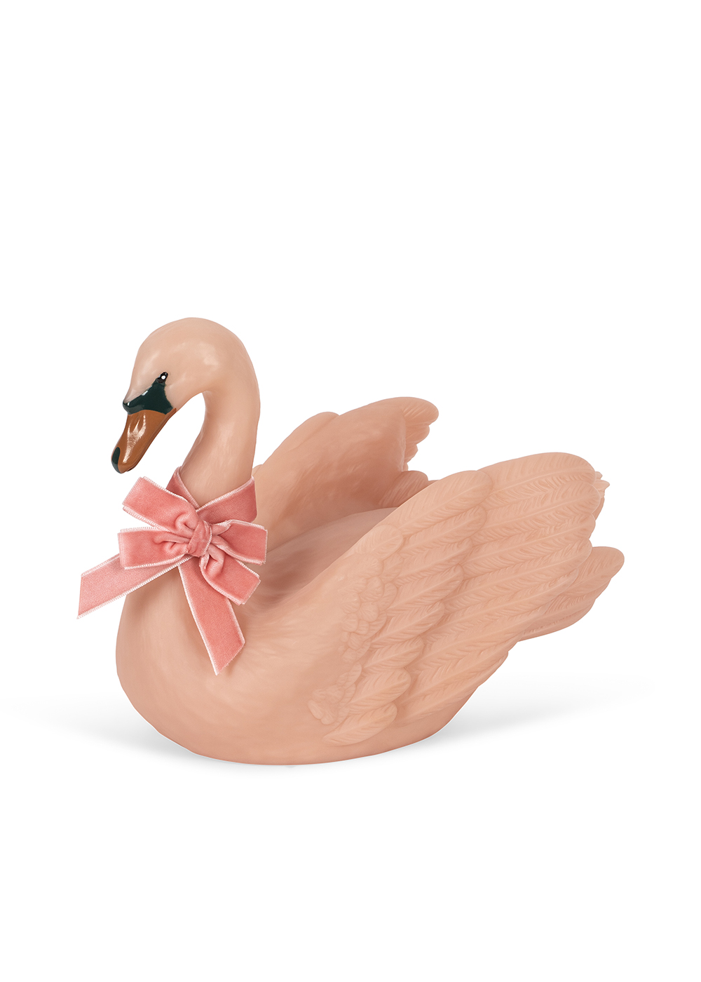 Schwan Lampe pink
