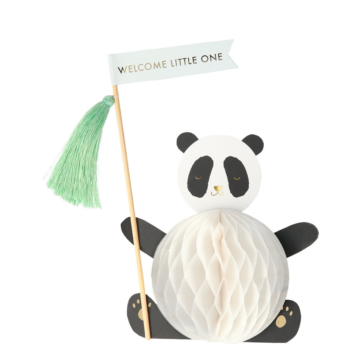 Baby Stand Up Karte Panda