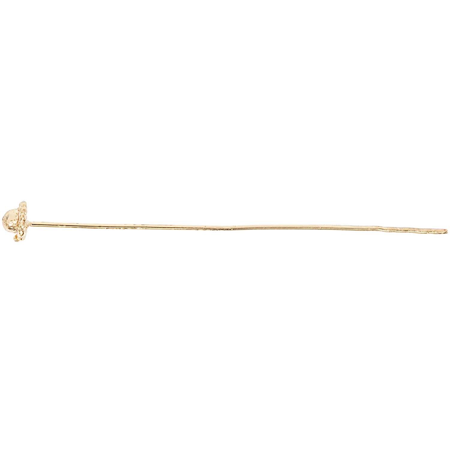 Schmuck Nietstift gold 70 mm 10 Stk