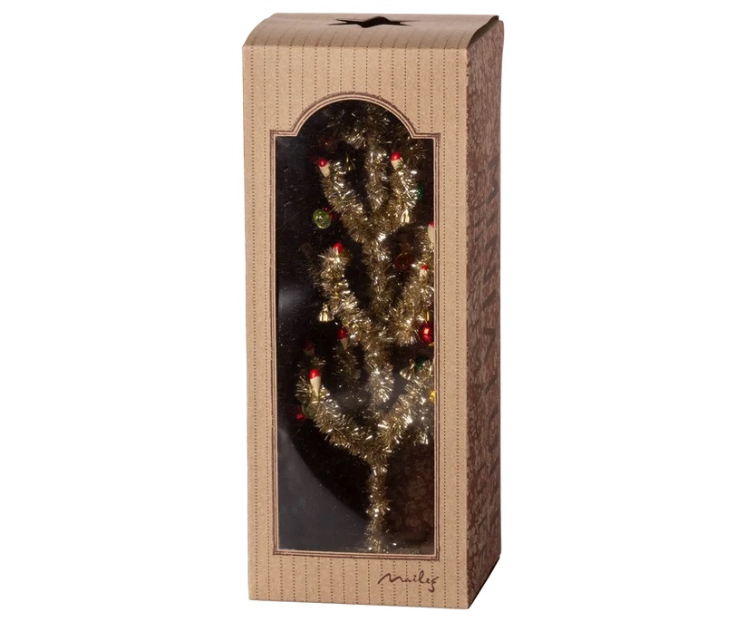 Weihnachtsbaum gold, rot und grün