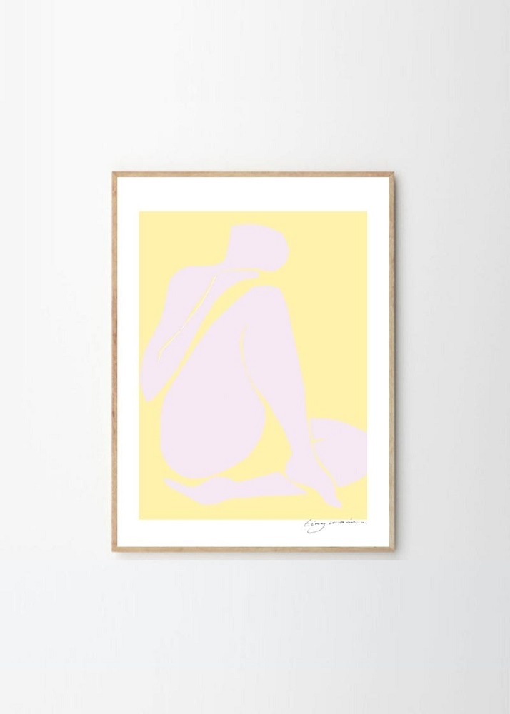 50 x 70 Poster Lilac Intimacy