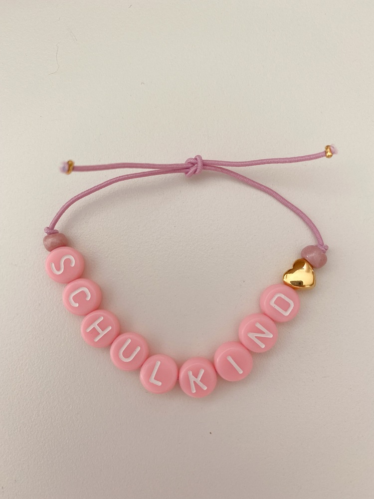 Armband SCHULKIND rosa