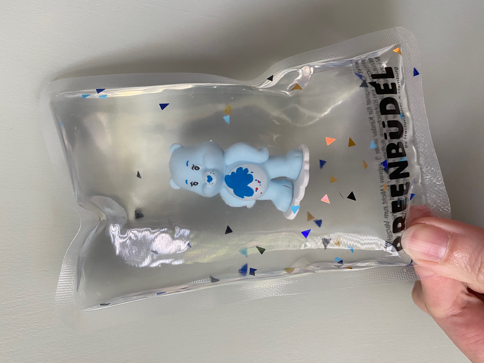 Kühlkissen Glücksbärchie blau