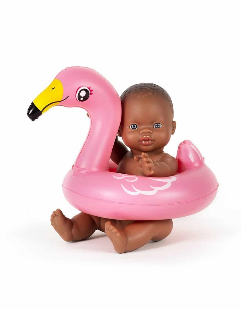 Puppen Schwimmring Flamingo