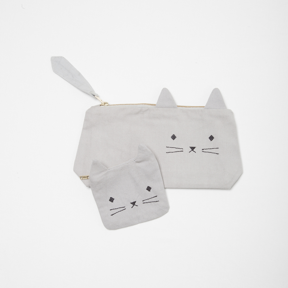 Coin Pouch Cuddly Cat
