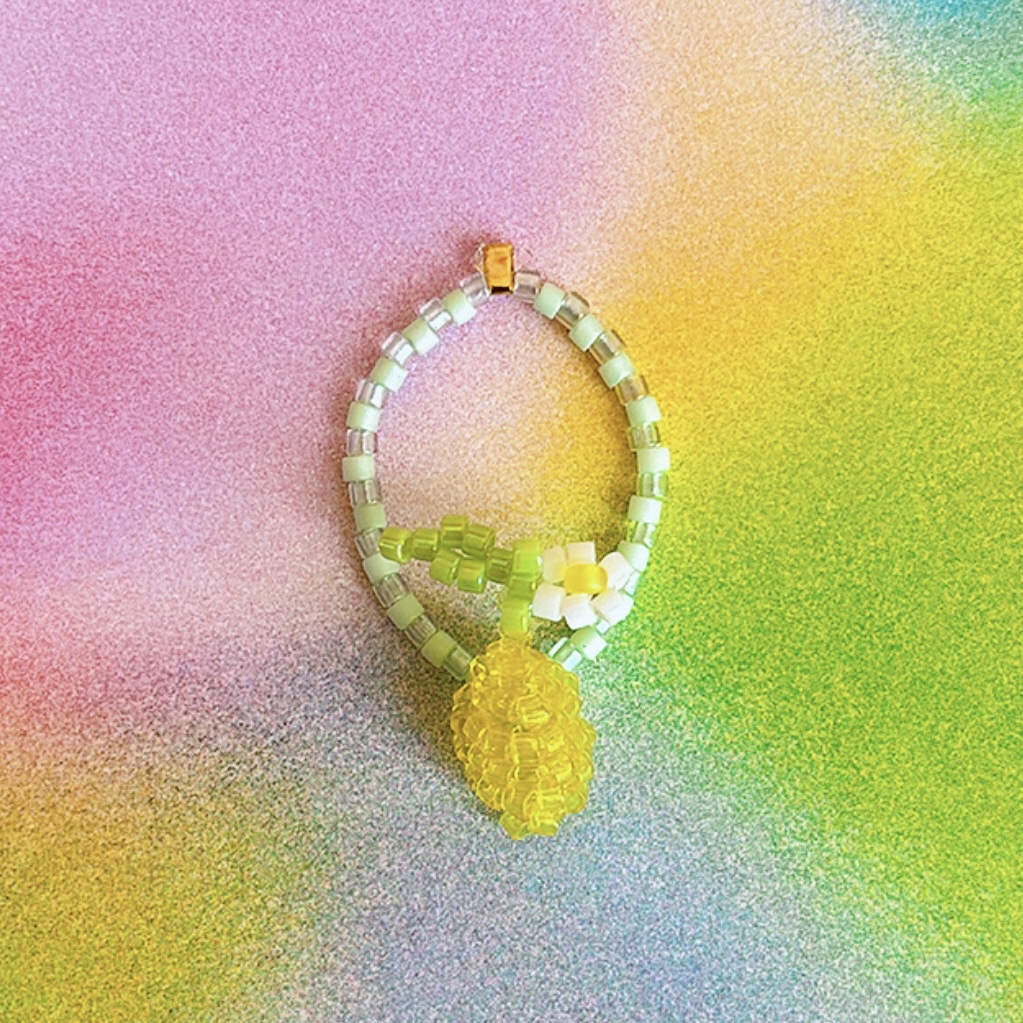 Ring mit Zitrone