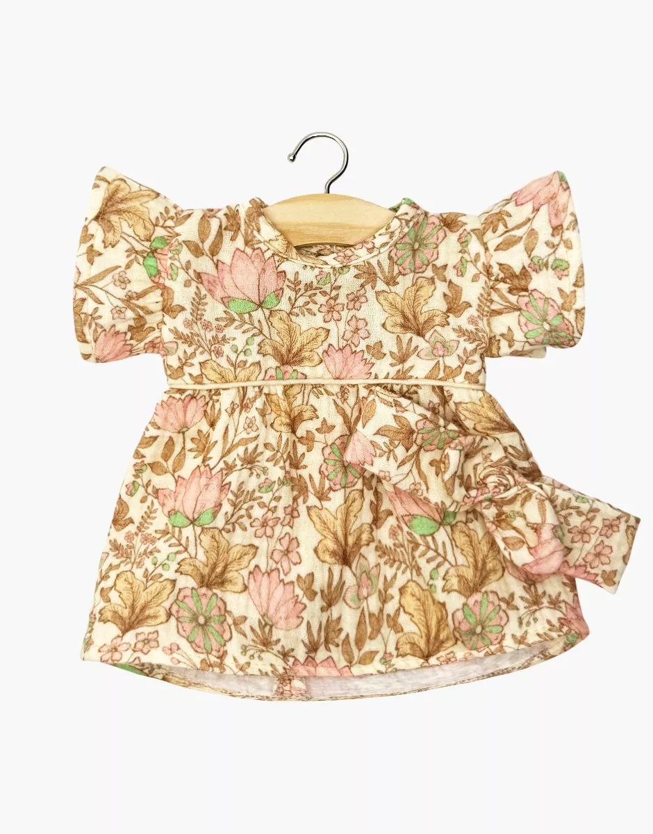 Kleid Daisy mit Haarschleife indienne rose