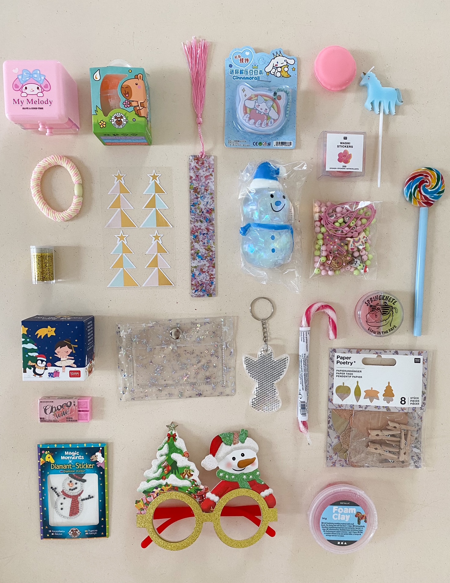 Adventskalender 24-tlg Mädchen