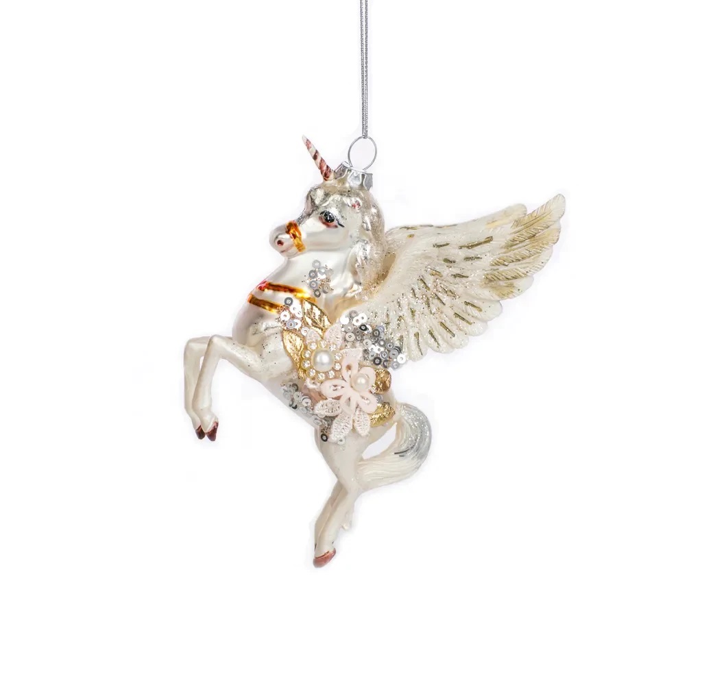 Weihnachtsanhänger Einhorn