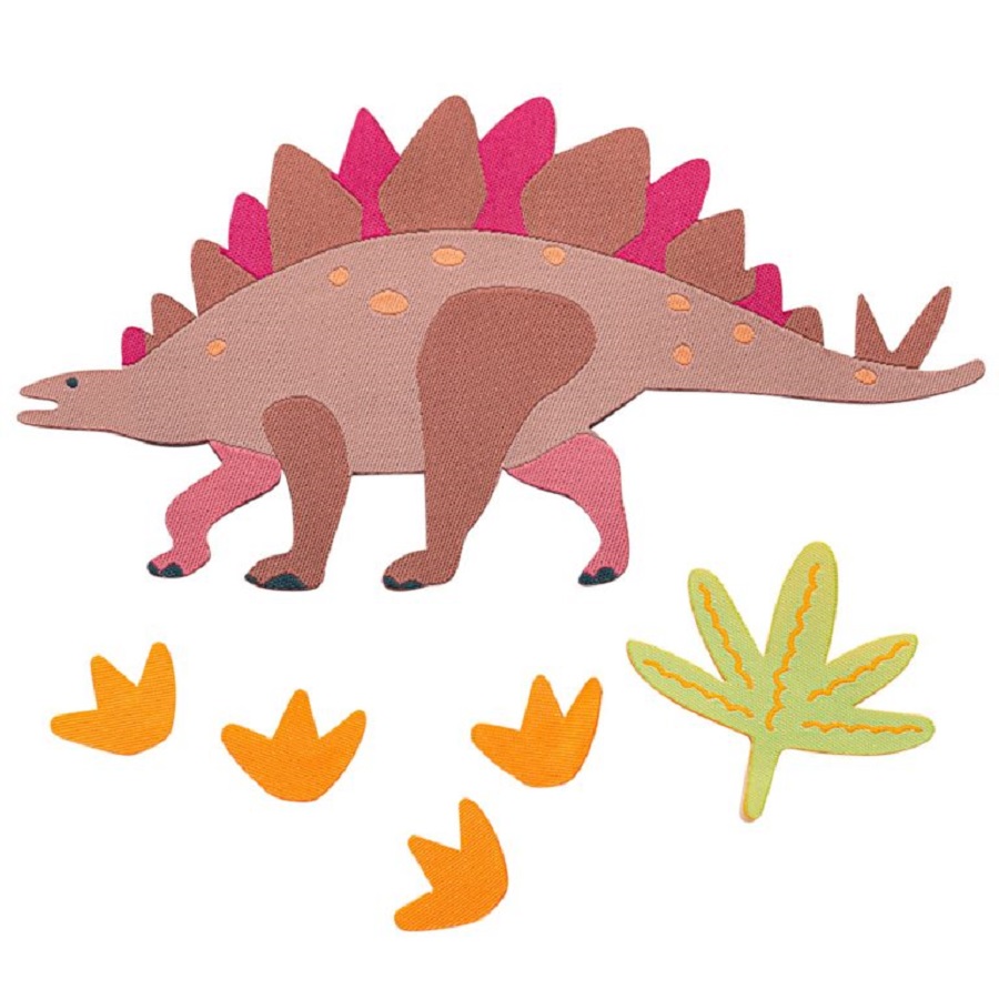 Bügelsticker Dino Stegosaurus