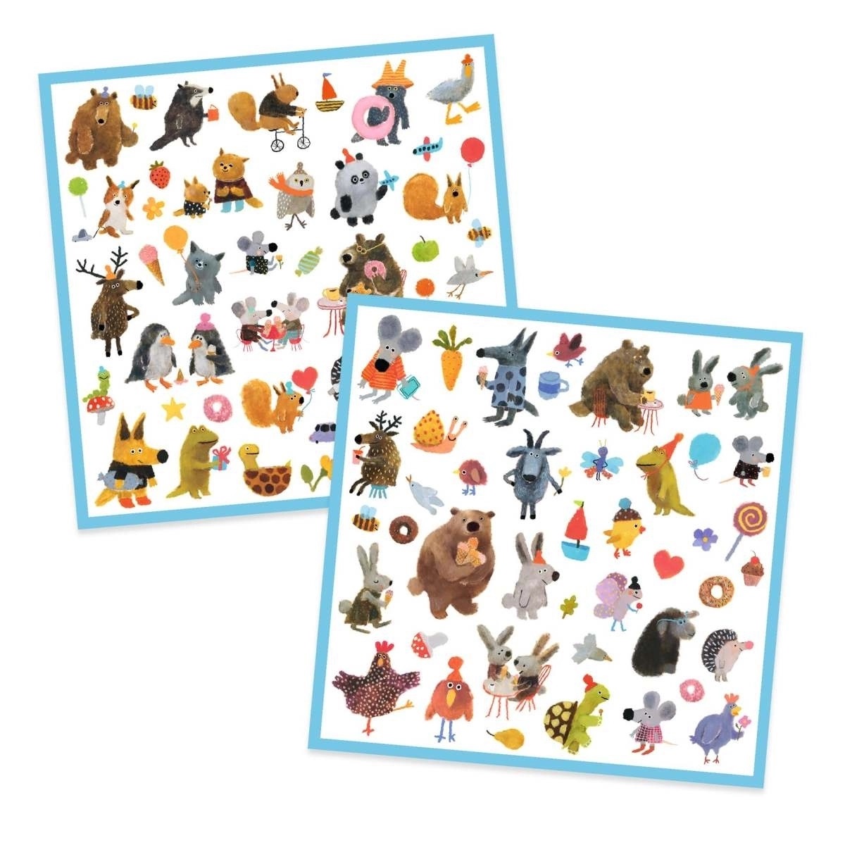 Sticker kuschelige Freunde