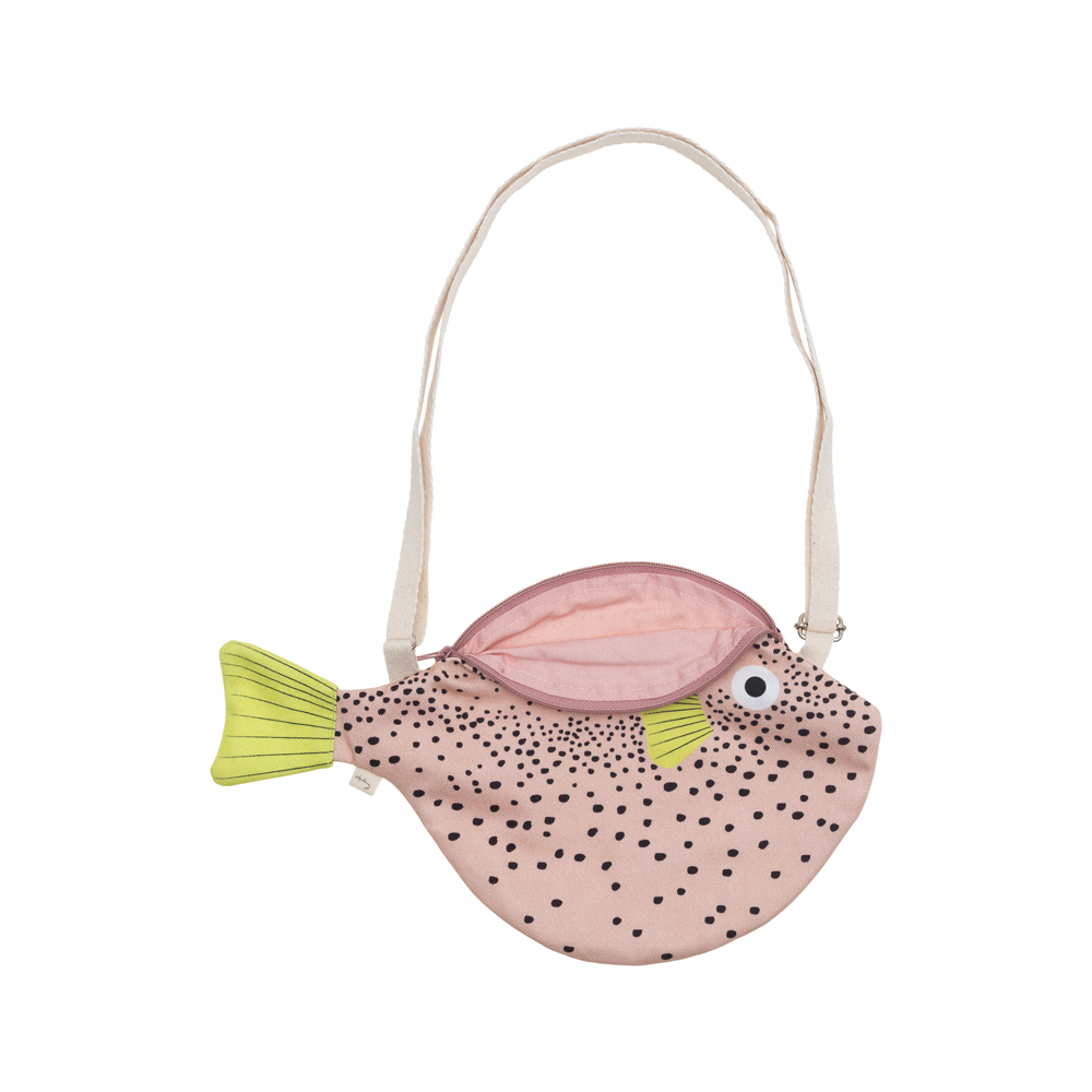 Kindertasche Kugelfisch pink