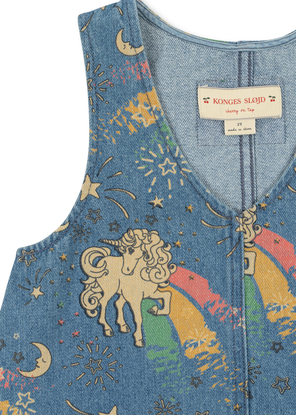 Magot Denim Kleid born to sparkle 5 Jahre