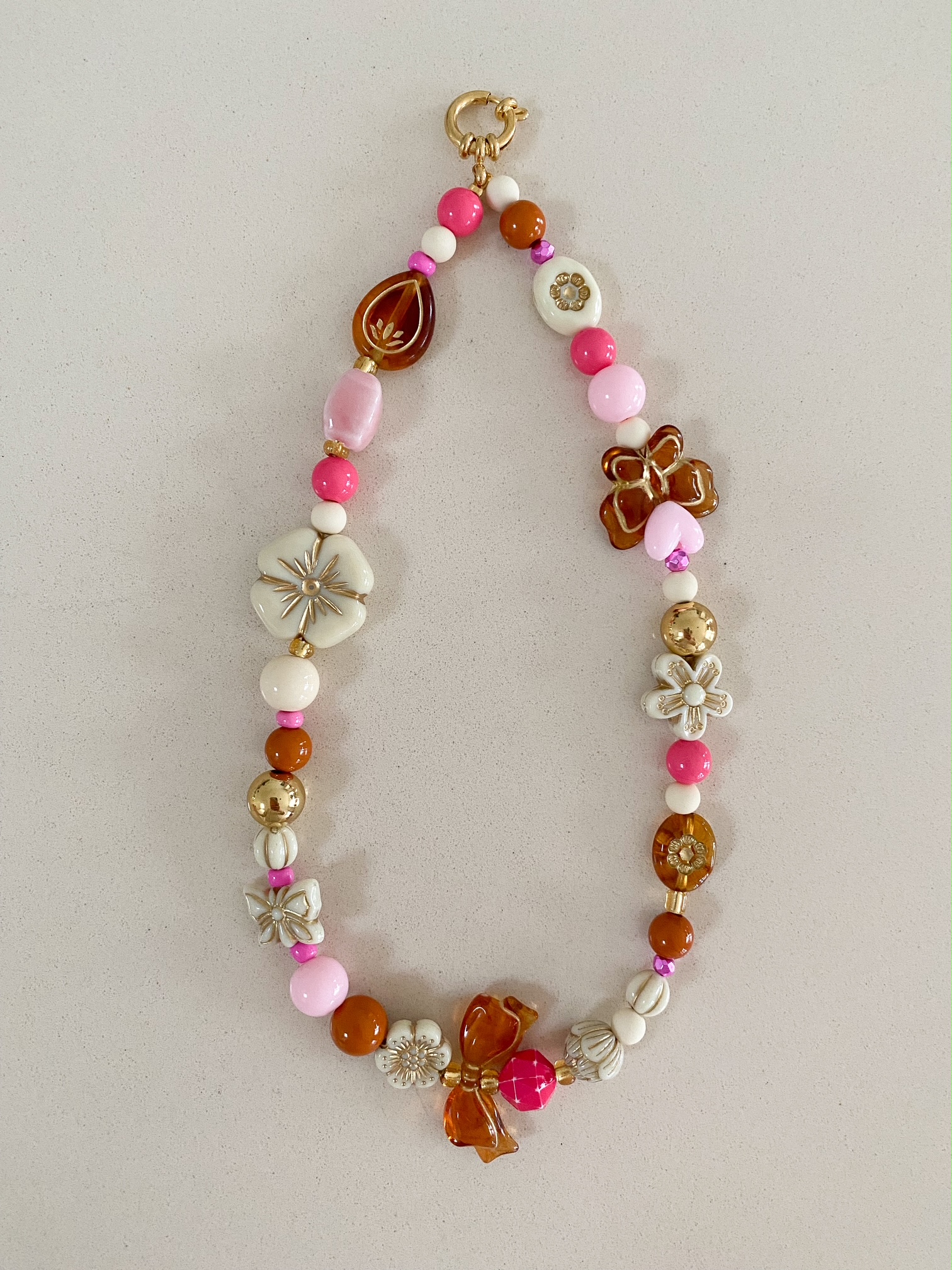 Perlen Anhänger Handy