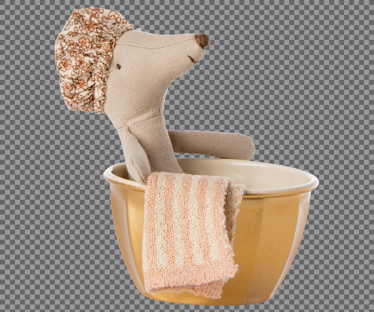 Wellness Maus Große Schwester
