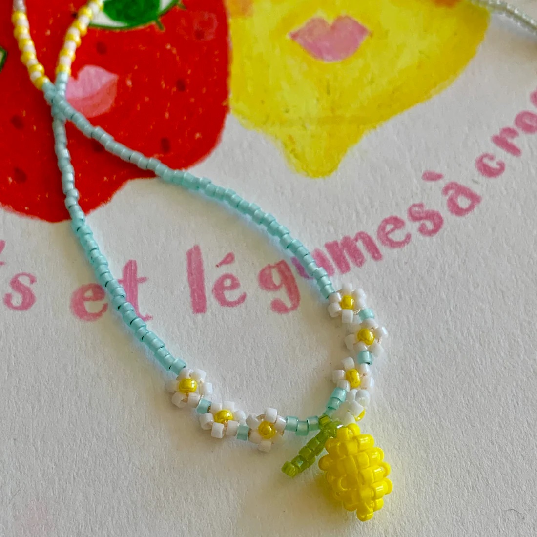 Kette mit Zitrone