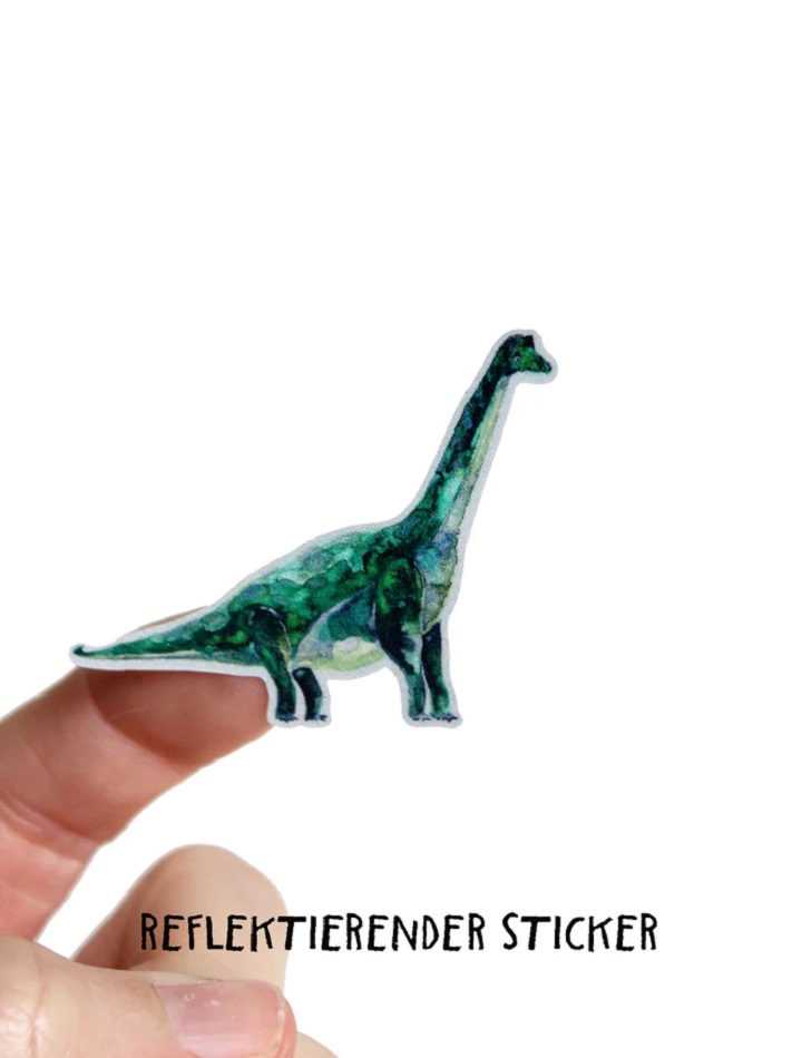 Reflektierender Sticker Dino 3er Set