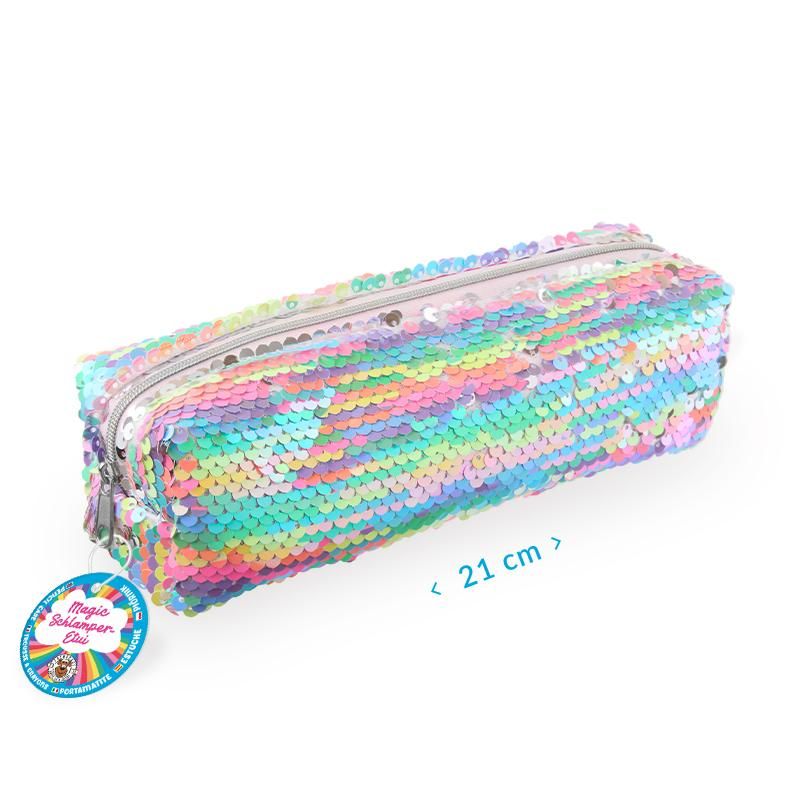 Schlamper Etui mit Pailletten