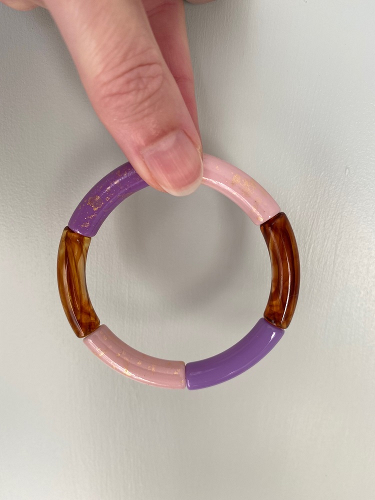 Armband Tube Perlen schmal