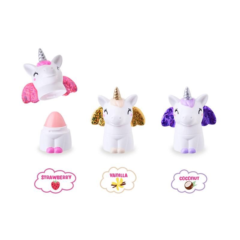 Lippenbalsam Einhorn pink