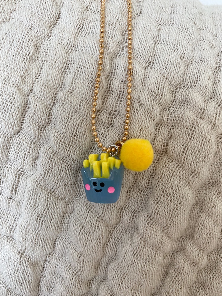 Kette Pommes blau