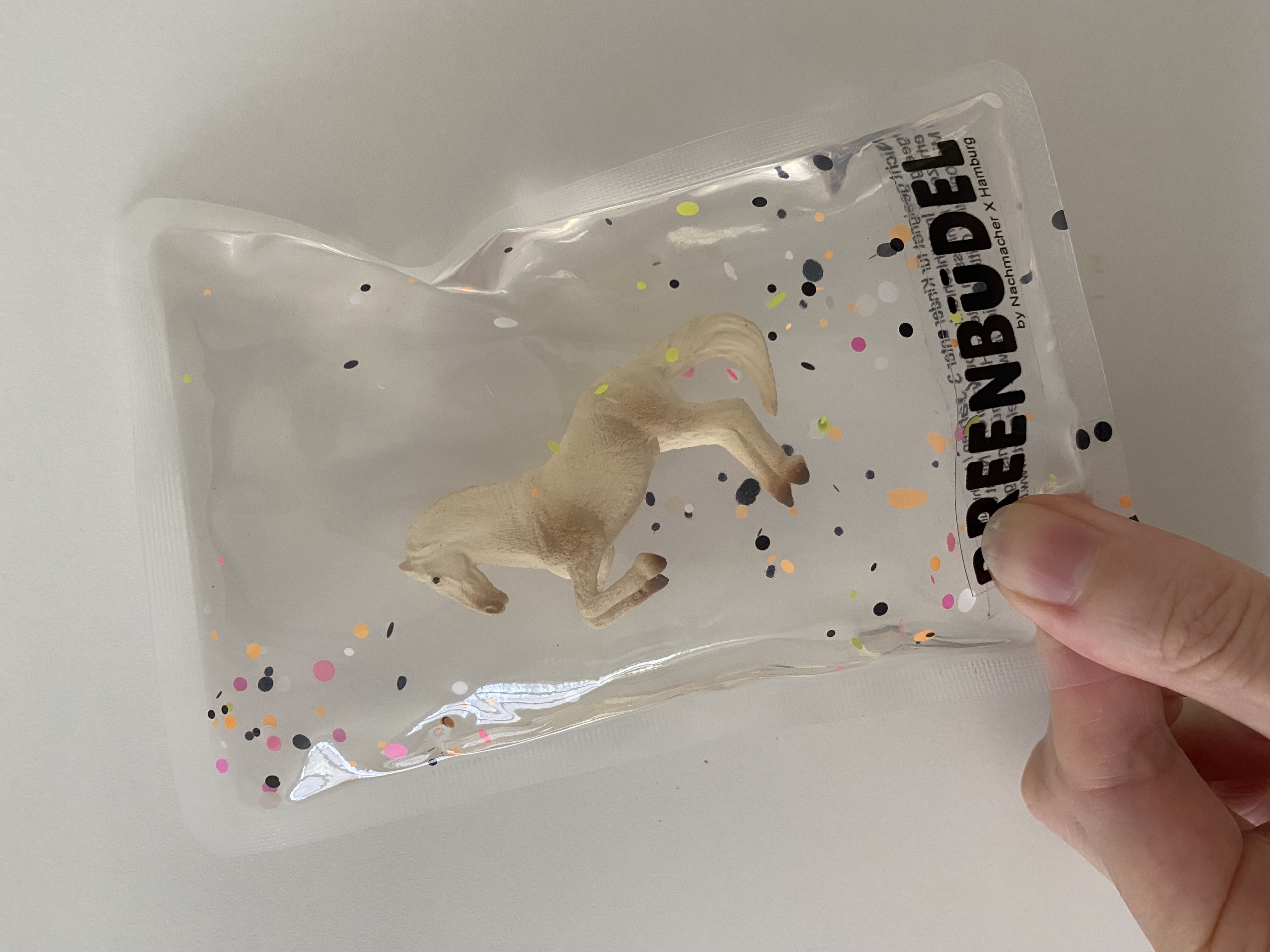 Kühlkissen Pferd beige