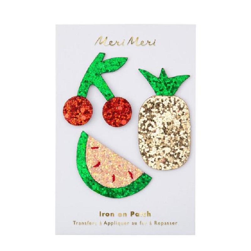 Glitter Fruits Patches