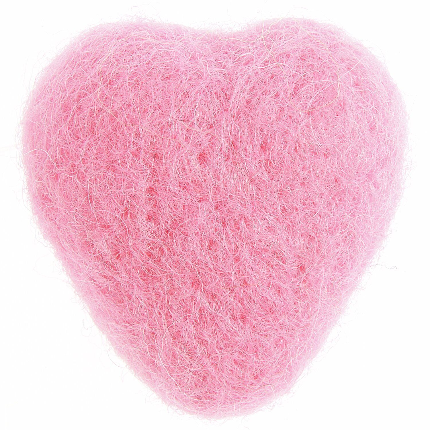 Filz Herz rosa