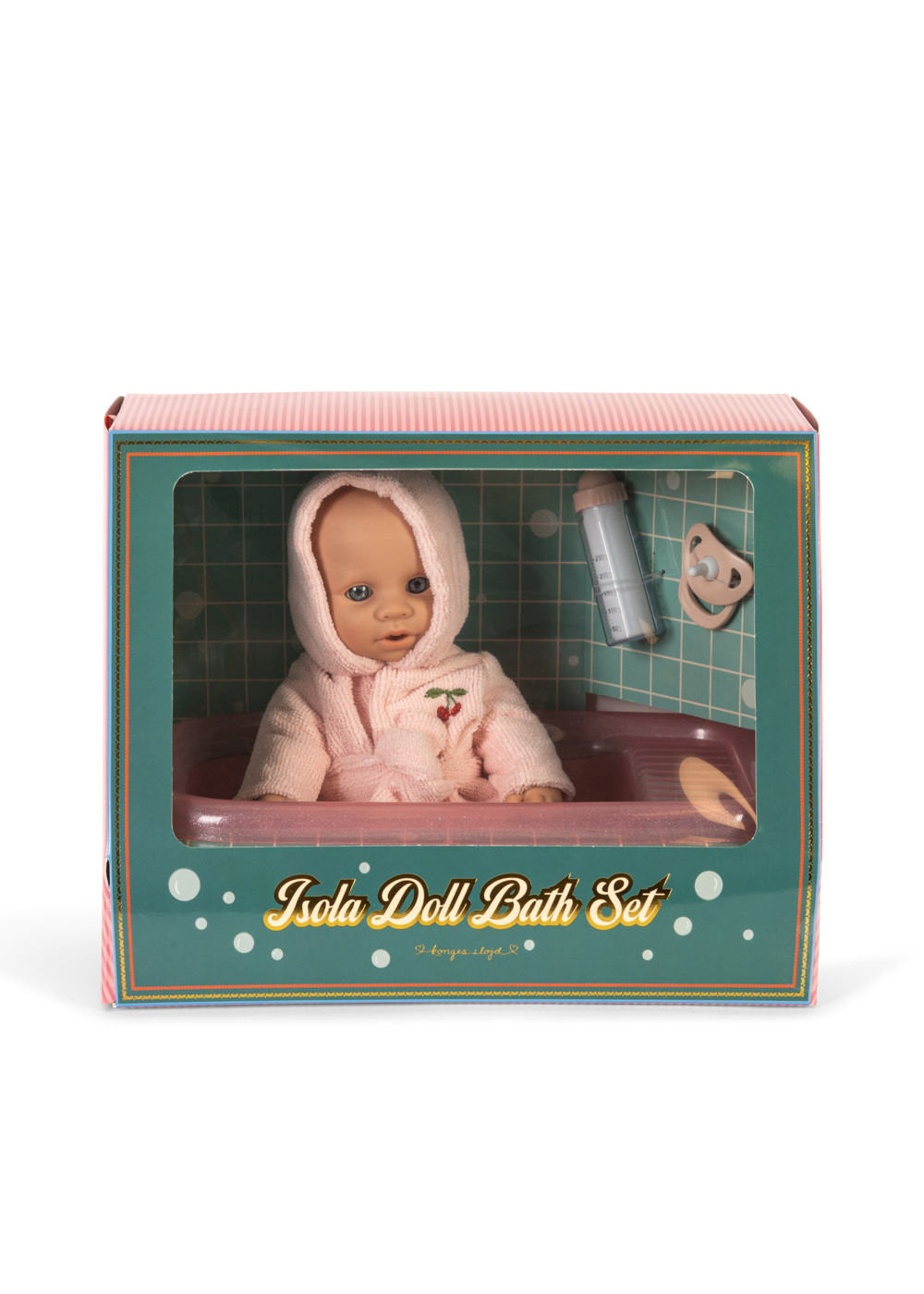Isola Puppen Bade Set cherry