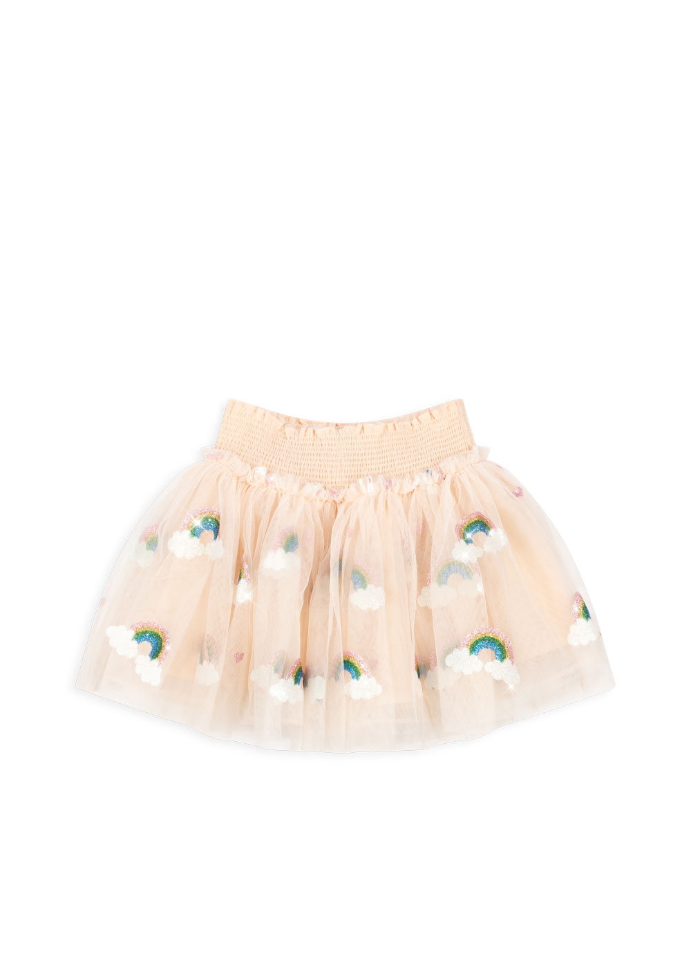 Tüllrock Tullie smock rainbow glitter 3 Jahre