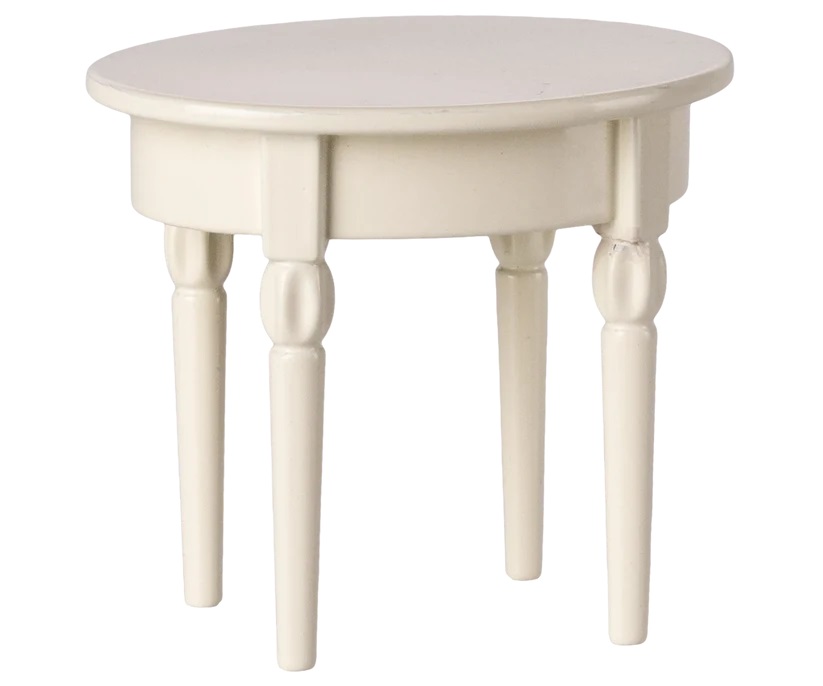Vintage Beistelltisch Maus creme
