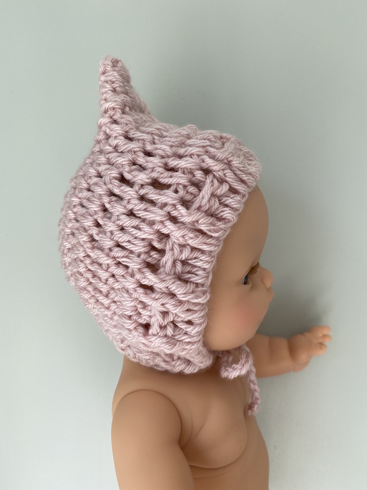 Pixie Mütze rosa