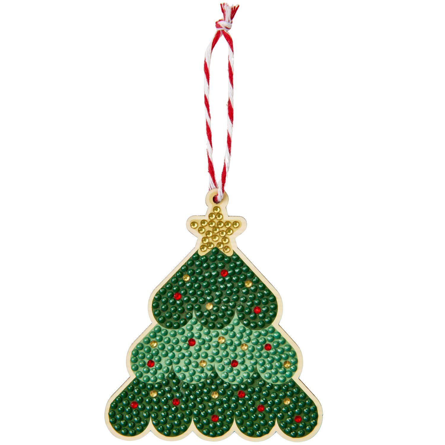 Diamond Painting Set Anhänger Tannenbaum