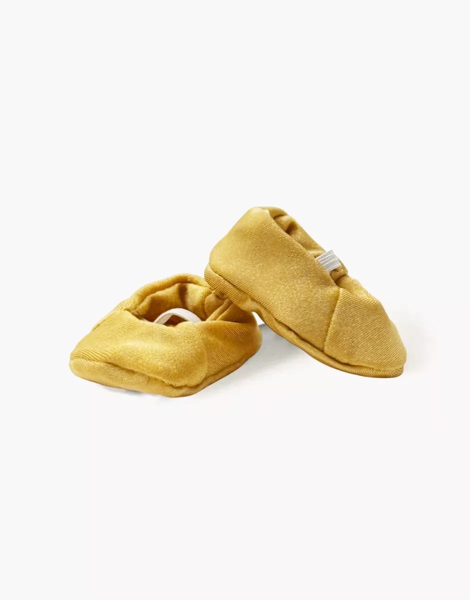 Ballerinaschuhe senfgold