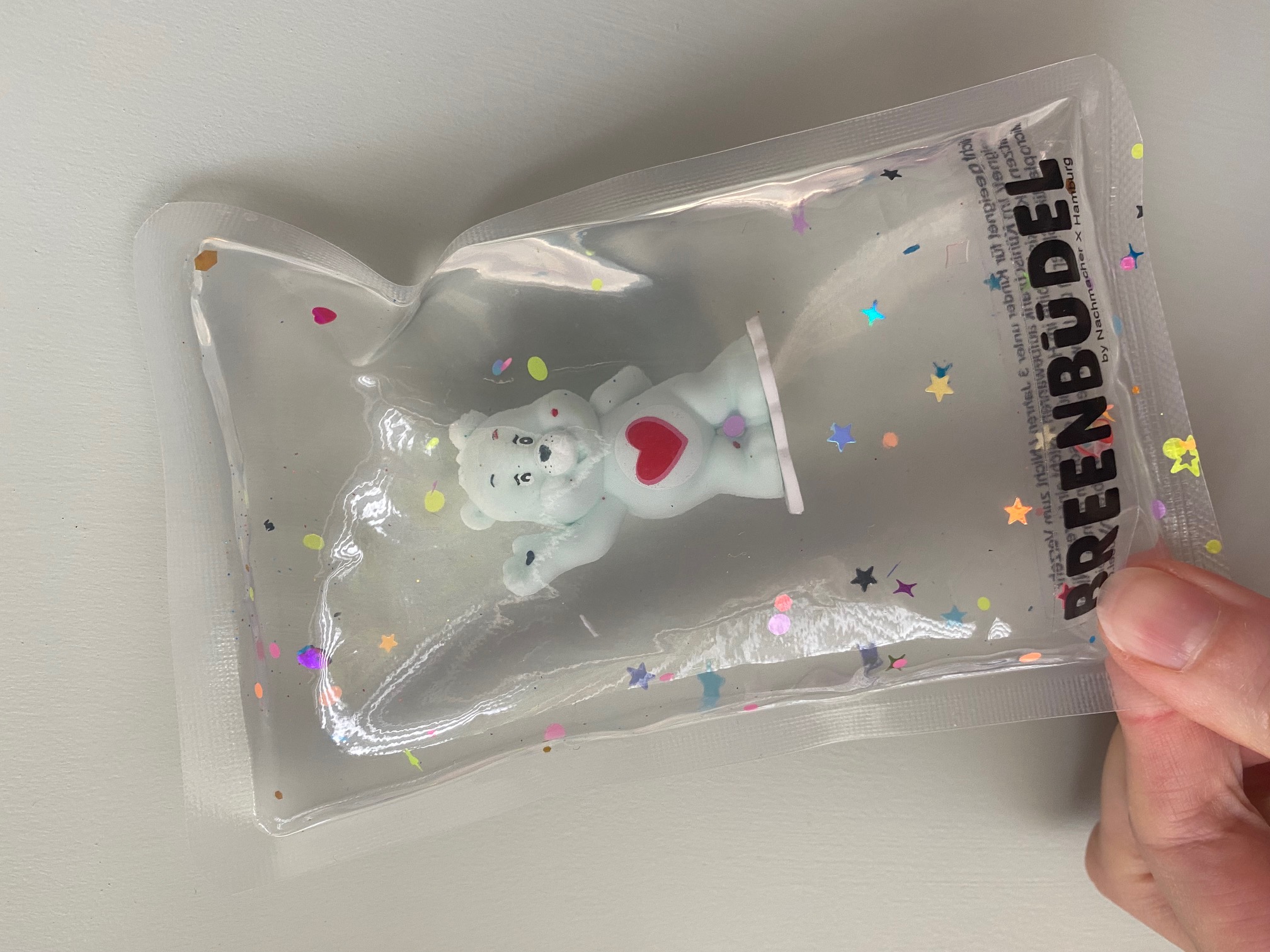 Kühlkissen Glücksbärchie türkis