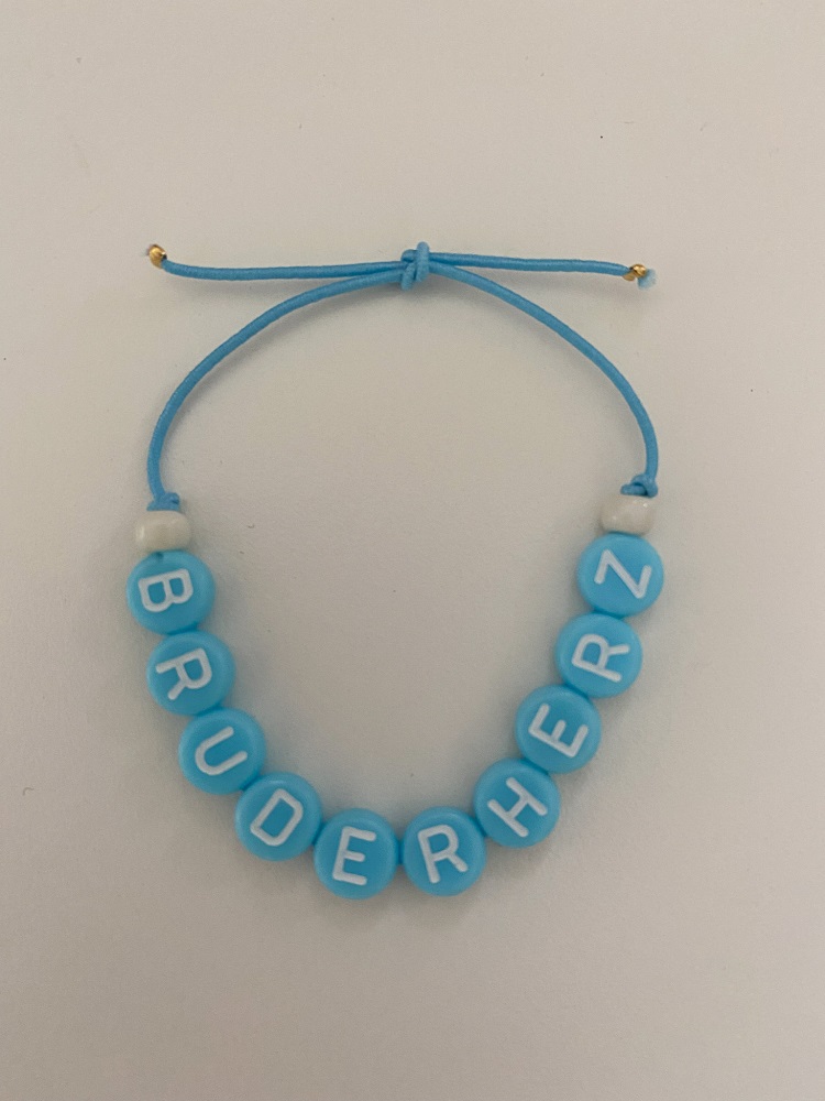 Armband BRUDERHERZ blau