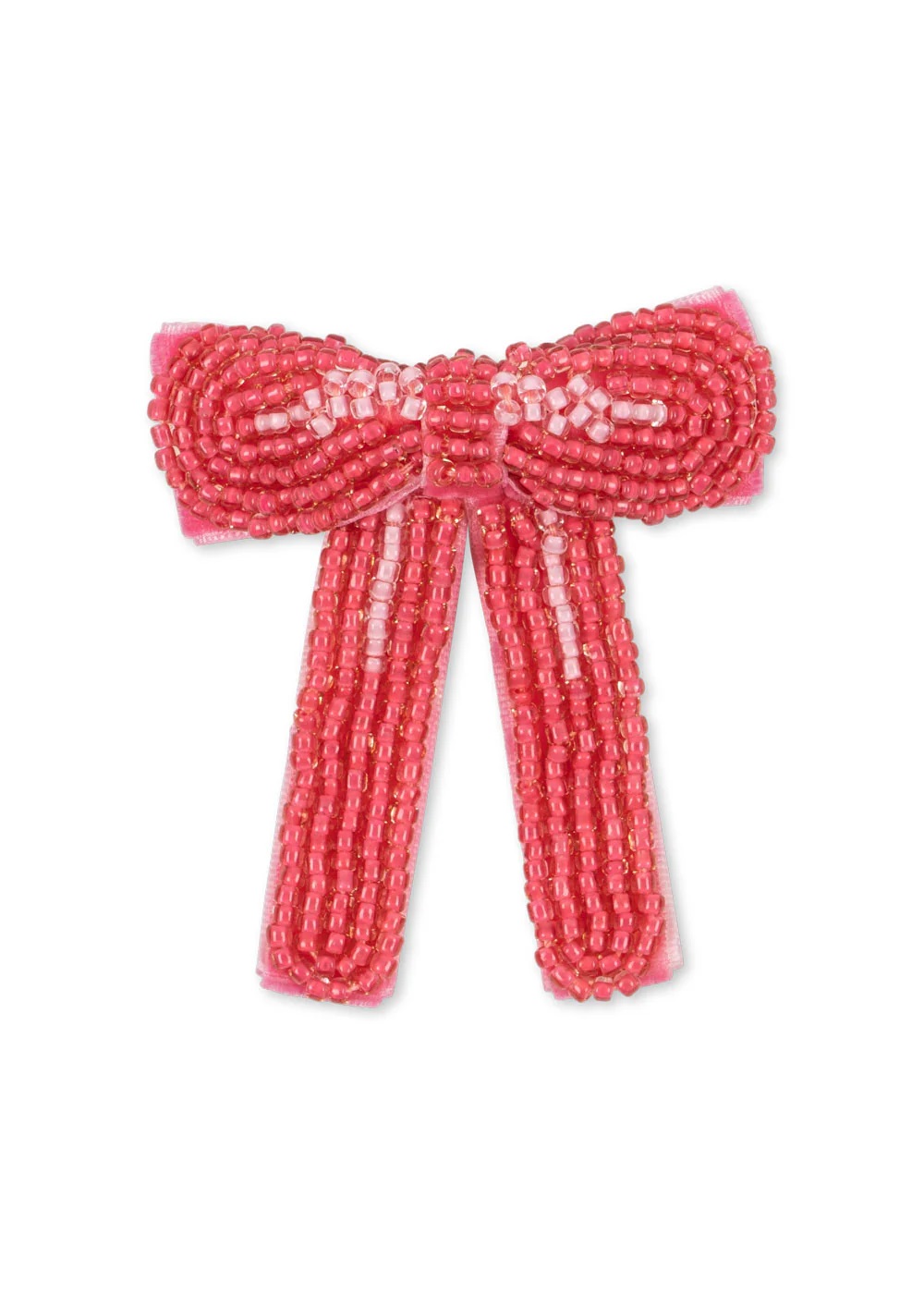 Haar Clip Pearl Bow bubblegum