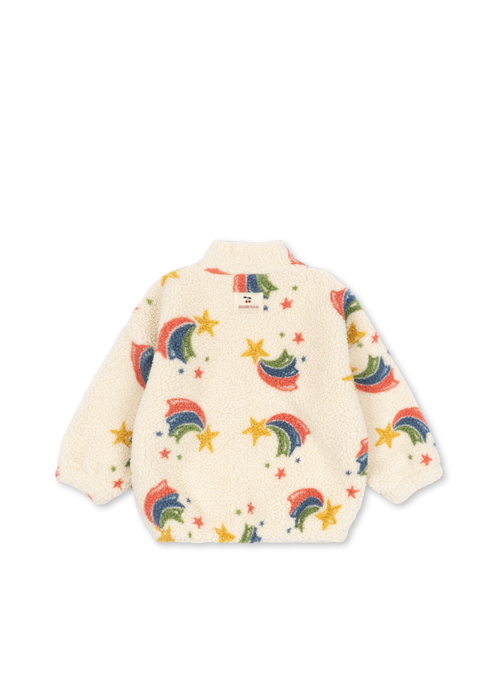 Jody Teddy Pulli Half Zip rainbow star 2 Jahre