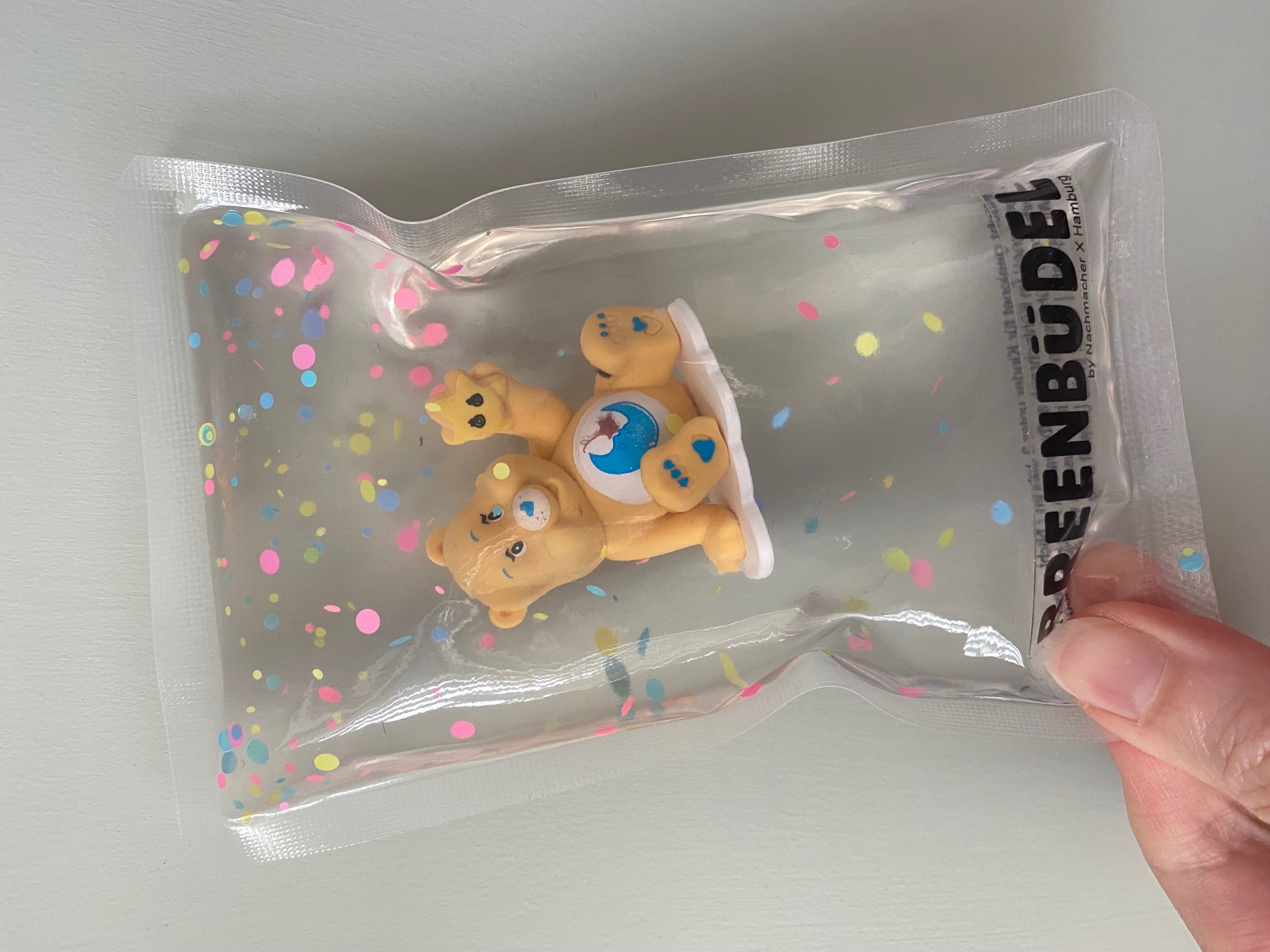 Kühlkissen Glücksbärchie beige