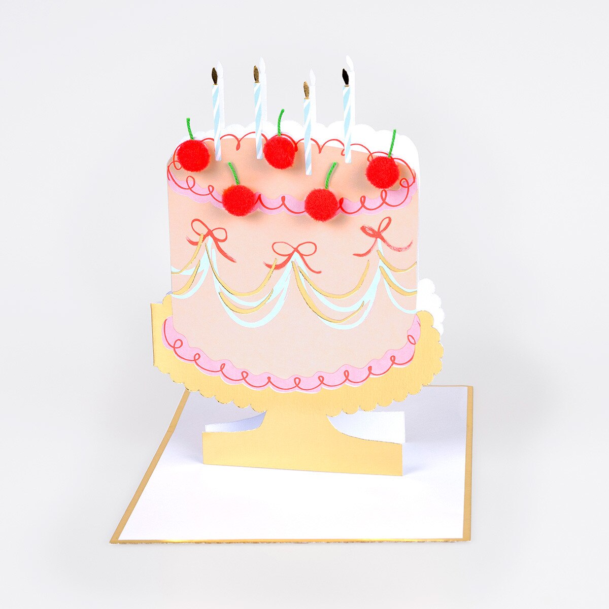 Kirschkuchen Geburtstagskarte
