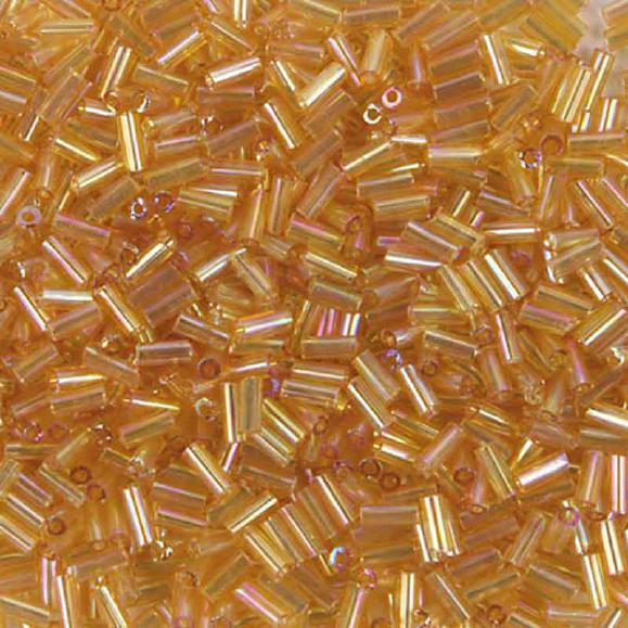 Rocailles Stäbchen Perlen gold
